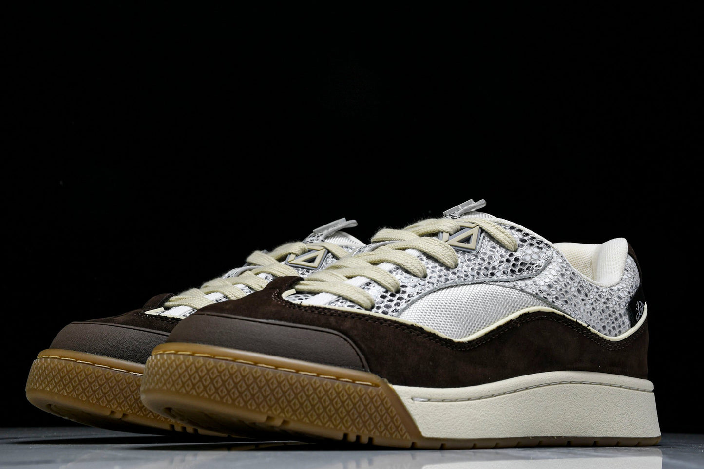 Travis Scott x D1or B713 Cactus Jack 'Beige Brown Python' - UK 6 / US 7 / EU 40