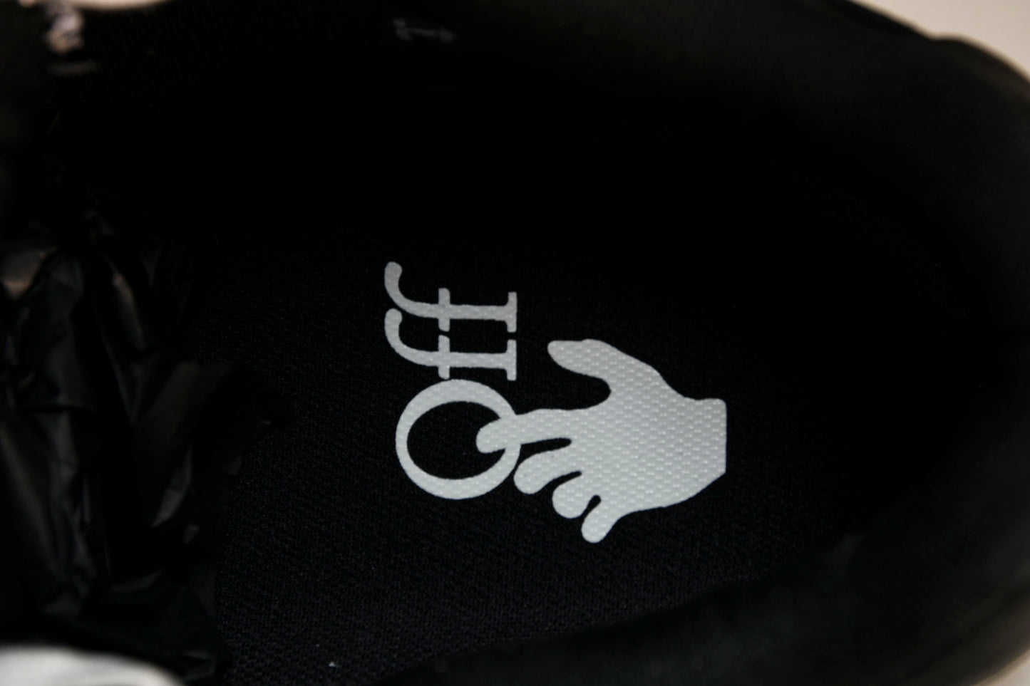 Off-White Out Of Office OOO Low Top 'Black White' (Panda)