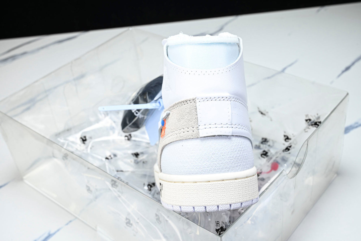 Off-White x Virgil Abloh Archive AJ1 Retro High 'Alaska'