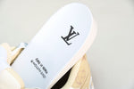 Louis Vuittоп Trainer Low Velcro Strap 'Monogram Denim Beige'