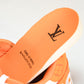Louis Vuittоп Trainer Low Velcro Strap 'Monogram Denim Orange'