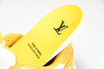 Louis Vuittоп Trainer Low Velcro Strap 'Monogram Denim Yellow'