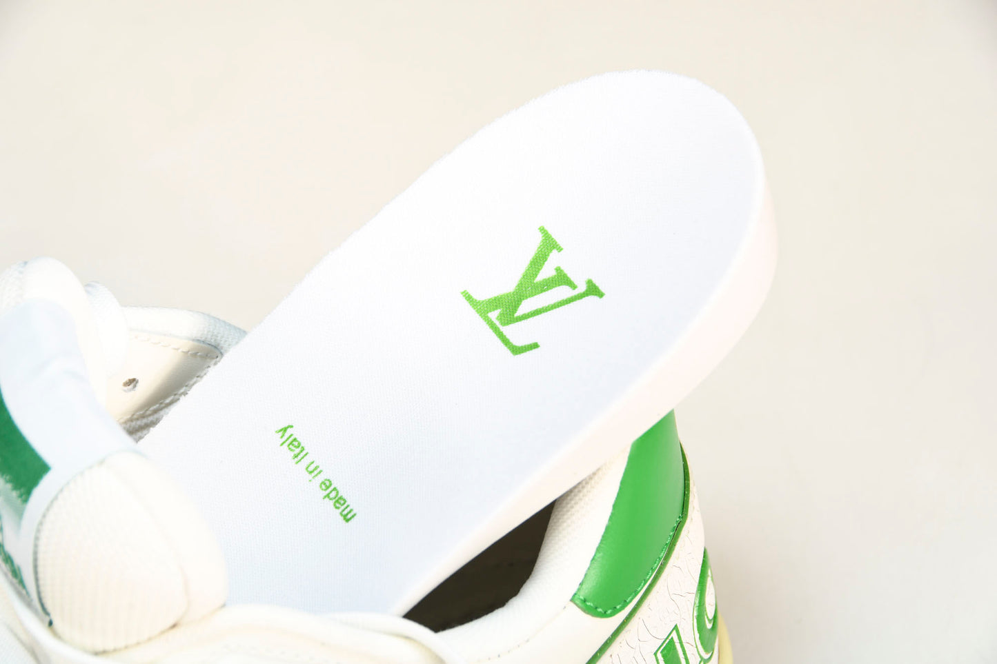 Louis Vuittоп Trainer Low Velcro Strap 'Green Mesh'