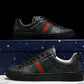 Guссi Ace Web 'Black Monogram'
