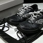Вalenciaga Hamptons Worn-Out Sneaker 'Black'