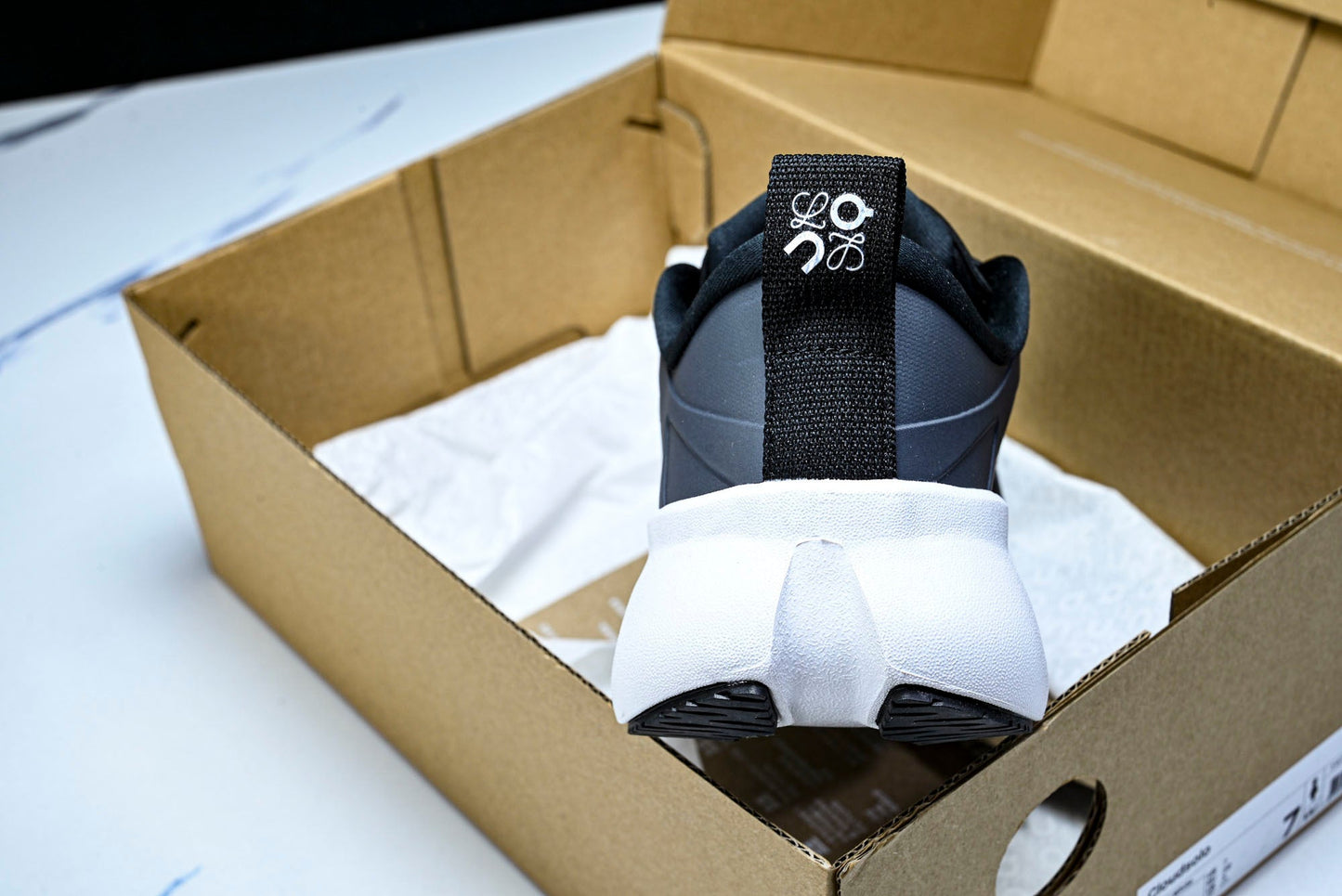 LOEWE × ON Cloudsolo 'Black White'