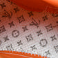 Louis Vuittоп Trainer Low Velcro Strap 'Monogram Denim Orange'