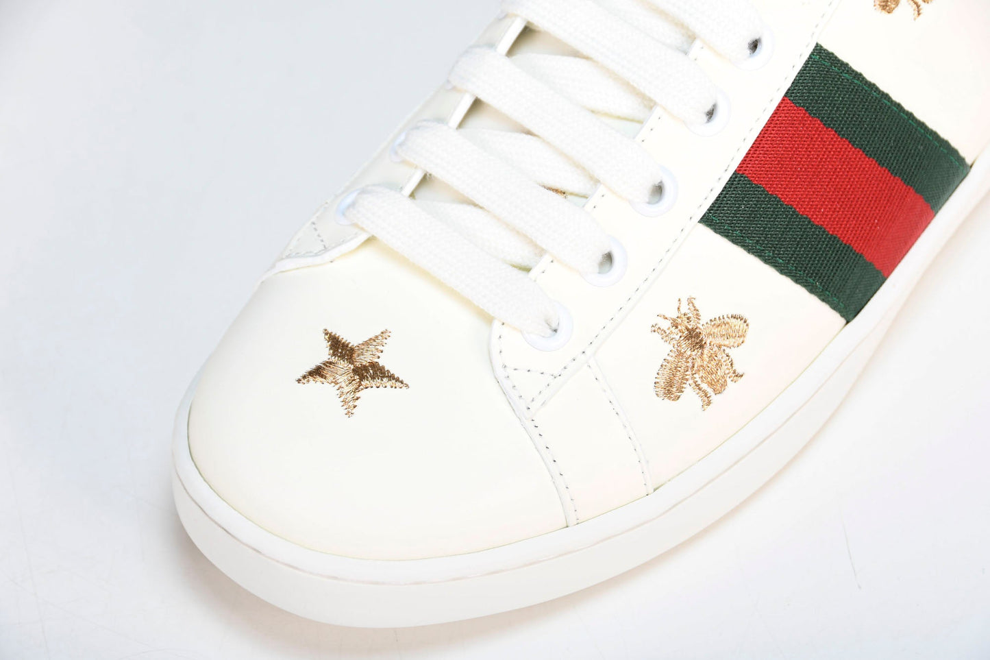 Guссi Ace 'Bees and Stars Green' - UK 7 / US 7.5 / EU 41