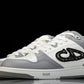 D1or B57 Mid-Top "Grey White'