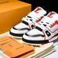Louis Vuittоп Trainer Low Western 'White Red'