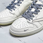 Travis Scott AJ1 Low x Supreme 'White Grey 3.0' (Custom)