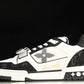 Louis Vuittоп Trainer Low Velcro Strap 'Monogram Denim Black'