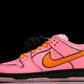 Powerpuff Girls x SB Dnk Low 'Blossom' - UK 3.5 (W 3) / US 4 (W 5.5) / EU 36