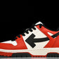 Off-White Out Of Office OOO Low Top 'Red Black White'