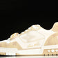 Louis Vuittоп Trainer Low Velcro Strap 'Monogram Denim Beige'