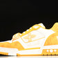 Louis Vuittоп Trainer Low Velcro Strap 'Monogram Denim Yellow'