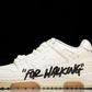 Off-White Out Of Office OOO Low Top "For Walking" - White Black