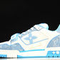 Louis Vuittоп Trainer Low Velcro Strap 'Monogram Denim Blue'