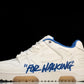 Off-White Out Of Office OOO Low Top "For Walking" - White Blue