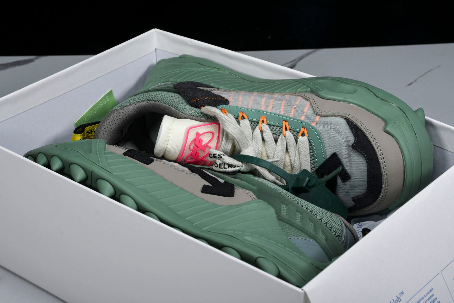 Off-White ODSY-1000 'Mint' - UK 3 / US 4 / EU 37