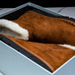 Prada Suede Booties 'Brown'