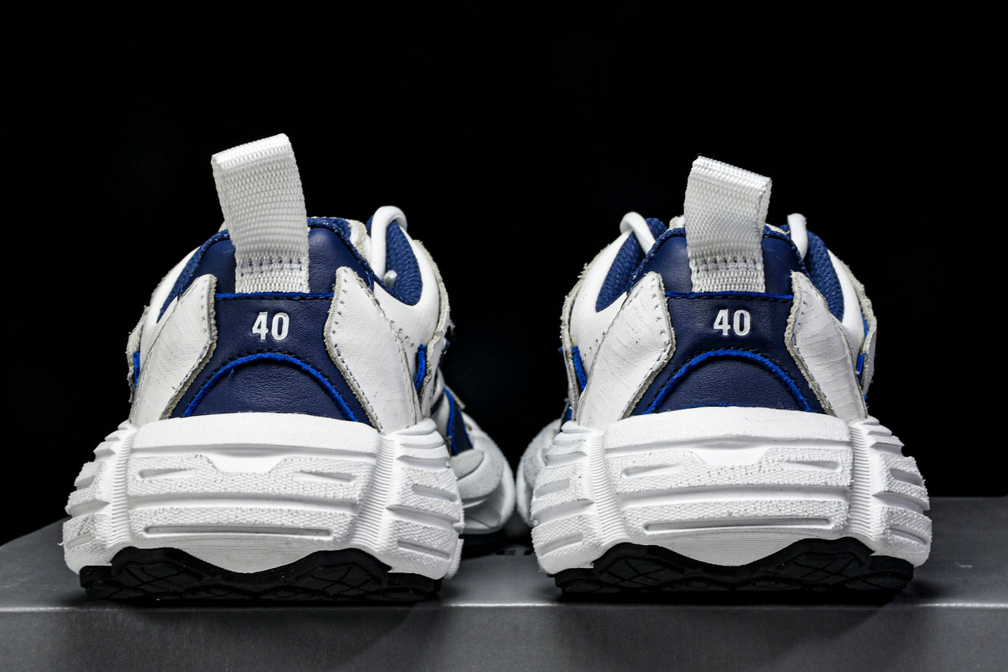 Вalenciaga Monday Shoe 'White Navy'