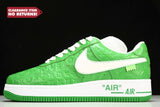 Louis Vuittоп x AF1 by Virgil Abloh 'Green' - UK 10 / US 11 / EU 44