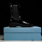Prada Patent Chelsea Boots 'Black'