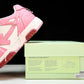 Off-White Out Of Office OOO Low Top 'Sartorial Stitching - Pink White'