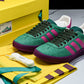 Guссi x Gazelle 'Green GG Monogram'