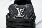 Louis Vuittоп Trainer Low 'Black Denim Monogram Textile'