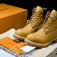 Louis Vuittоп x Timberland 6 Inch Ankle Boot 'Wheat Monogram'