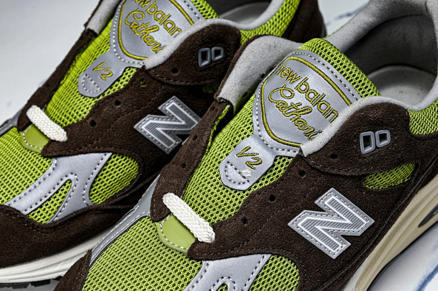NB 991v2 MiUK x Daniëlle Cathari x Kith 'Reverse Matcha'