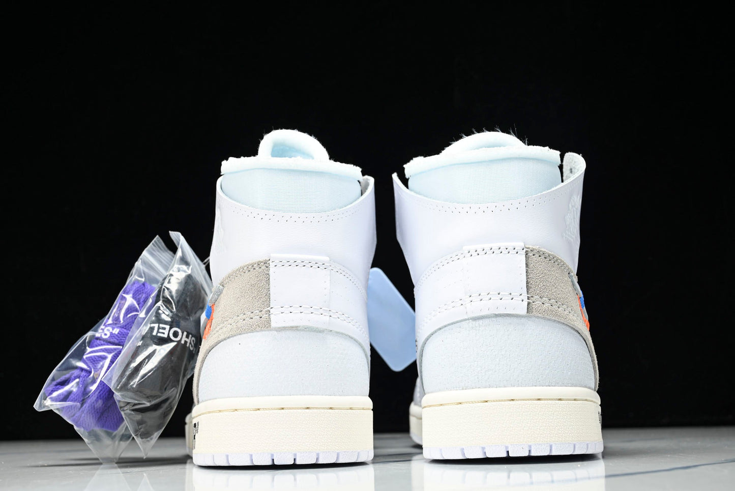 Off-White x Virgil Abloh Archive AJ1 Retro High 'Alaska'