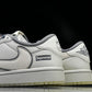 Travis Scott AJ1 Low x Supreme 'White Grey 3.0' (Custom)