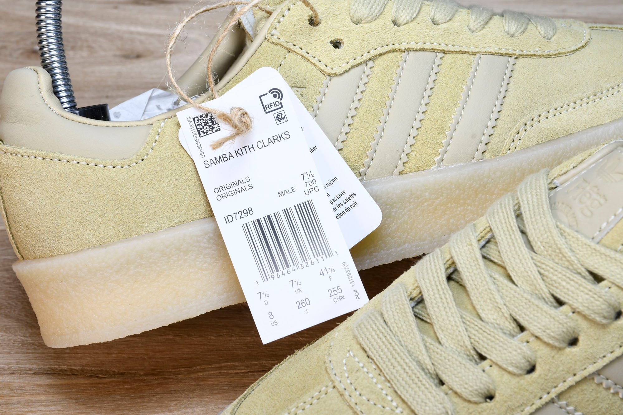 AD x Clarks '8th Street Samba' by Ronny Fieg 'Savannah' - UK 10 / US 10.5 / EU 44.5