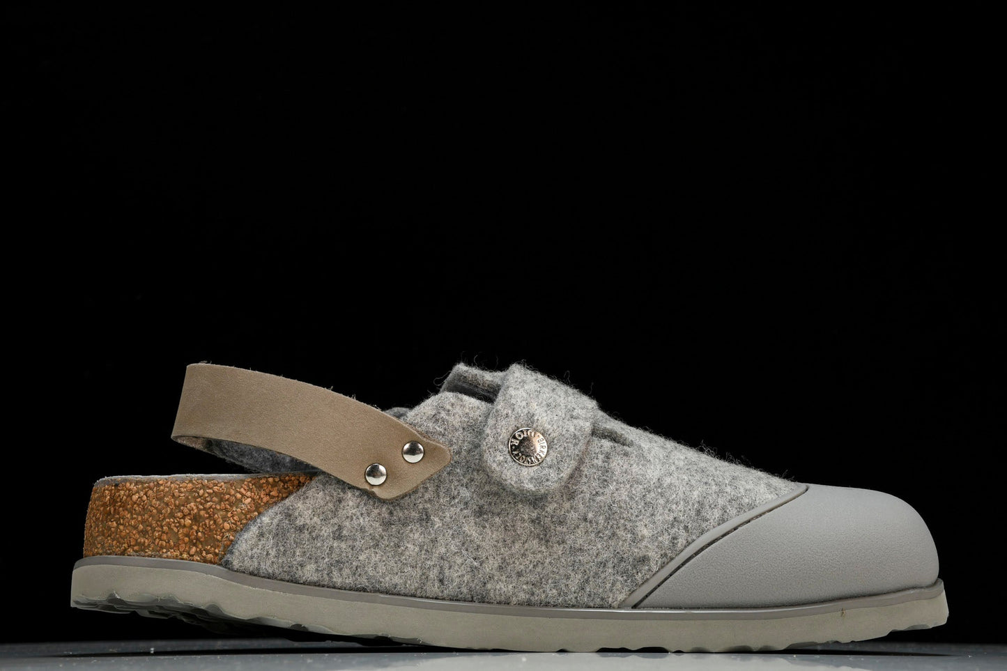 Birkenstock x D1or Tokio Mule Felted Wool 'Grey' - UK 6 / US 7 / EU 40