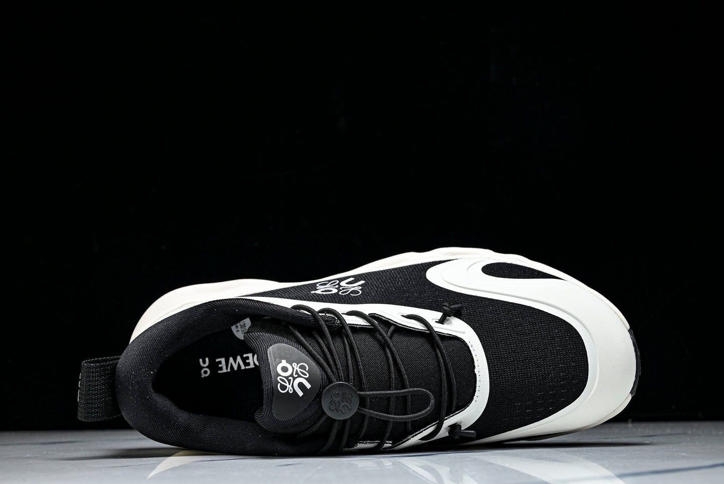 LOEWE × ON Cloudsolo 'White Black'