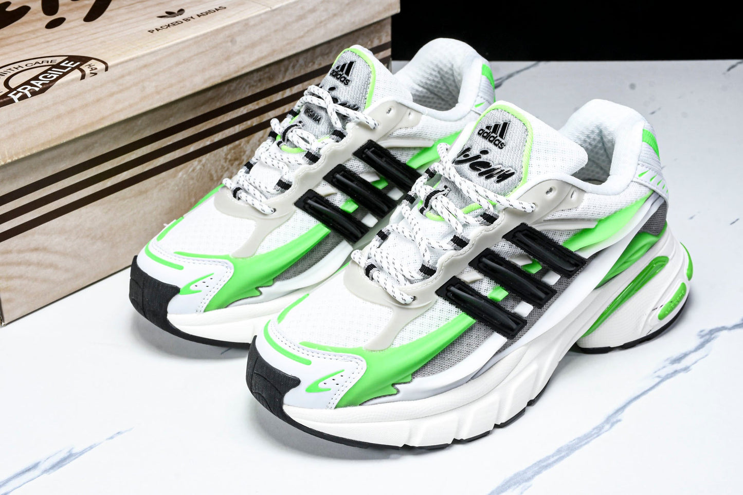 AD1STAR Jellyfish x Pharrell Williams x Virginia 'Real Green Focus Olive'