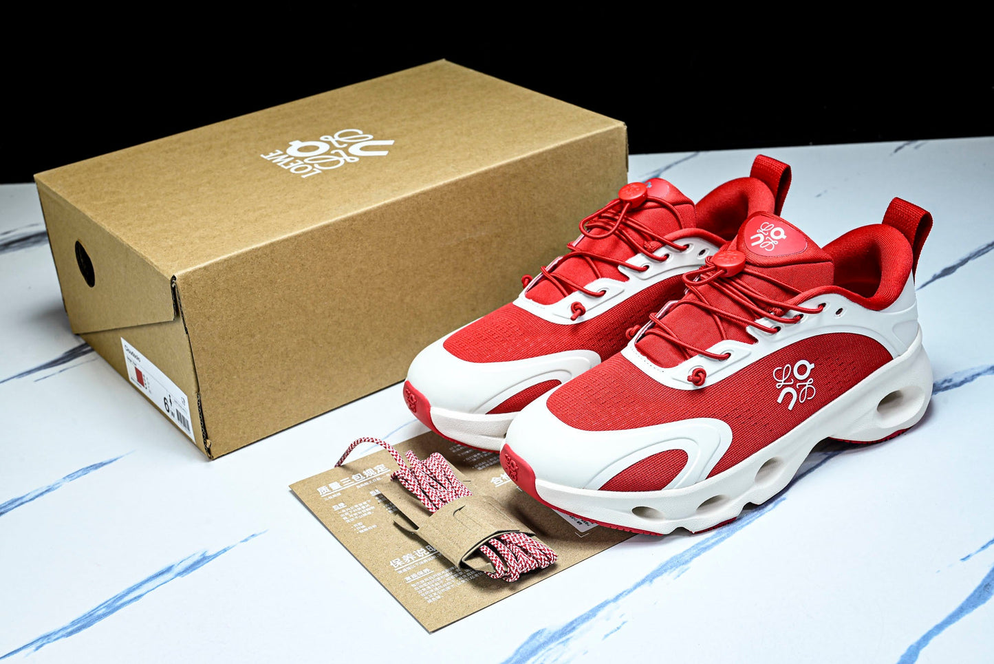 LOEWE × ON Cloudsolo 'Red White'