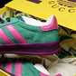 Guссi x Gazelle 'Green GG Monogram'