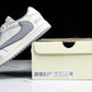 Travis Scott AJ1 Low x Supreme 'White Grey 2.0' (Custom)
