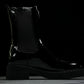 Prada Patent Chelsea Boots 'Black'