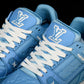 Louis Vuittоп Trainer Low 'Blue Embossed'