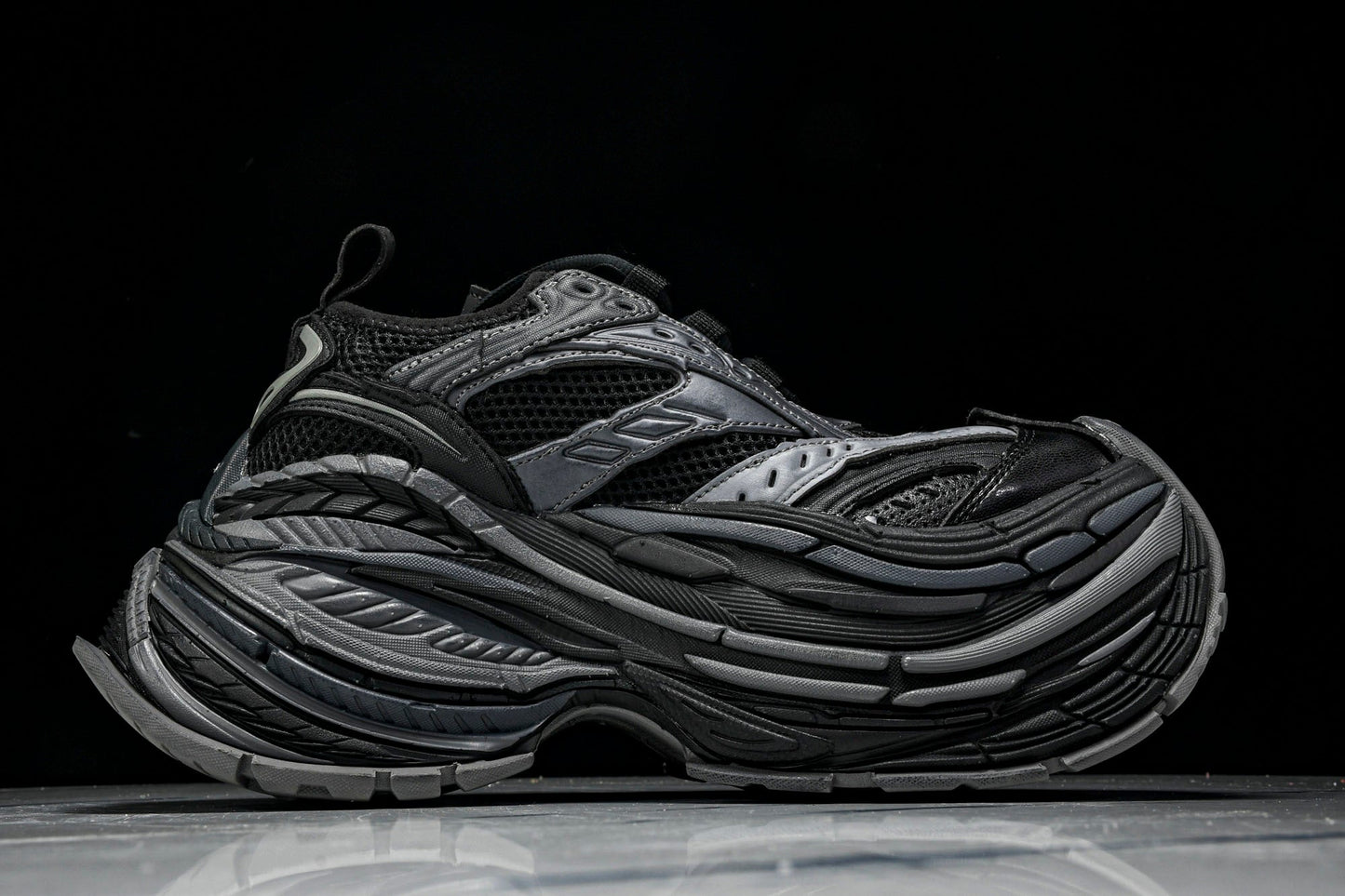 Вalenciaga Platform Sneaker 'Dark Grey Black'