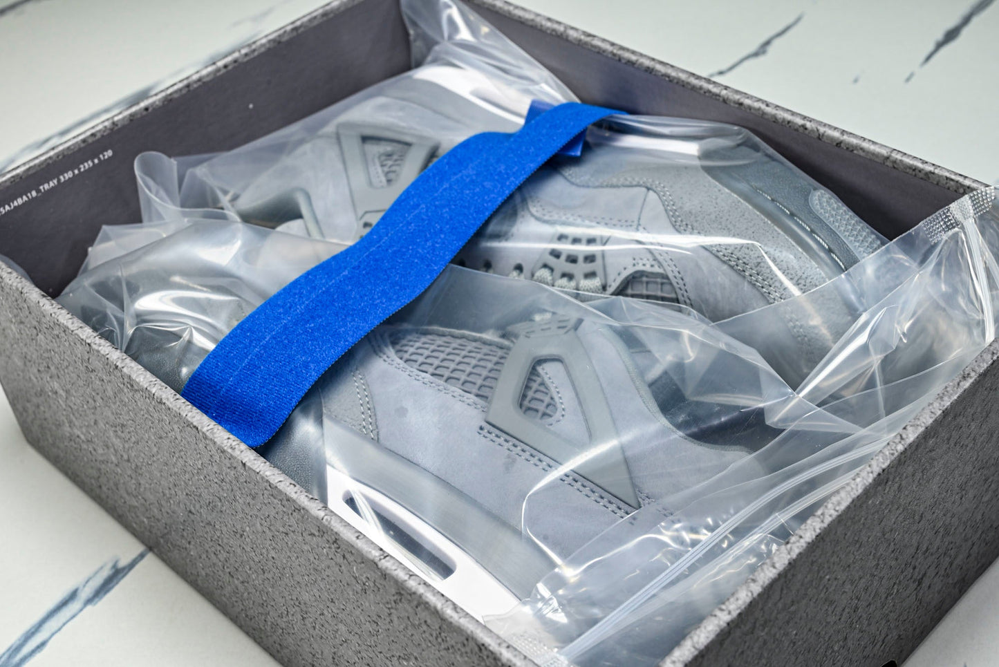 Nigel Sylvester x AJ4 Retro OG Brick by Brick 'Grey' (Unreleased)