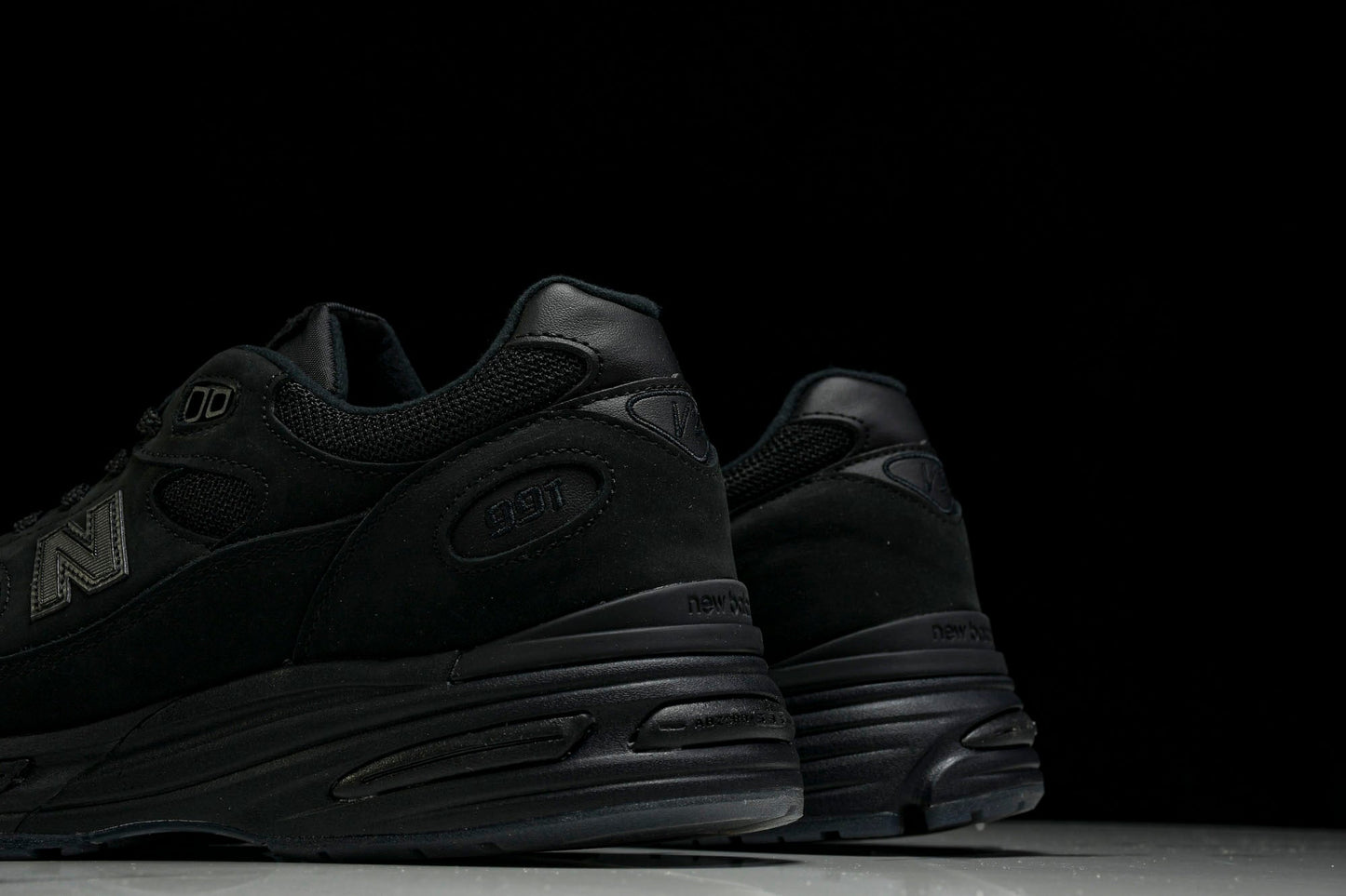 NB 991v2 x Stone Island 'Ghost Pack Black' - UK 3.5 / US 4 / EU 36