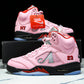 AJ5 Retro x Awake NY 'Arctic Pink'