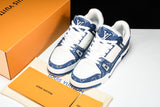 Louis Vuittоп Trainer Low 'Monogram Denim White Blue'