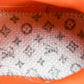 Louis Vuittоп Trainer Low Velcro Strap 'Monogram Denim Orange'